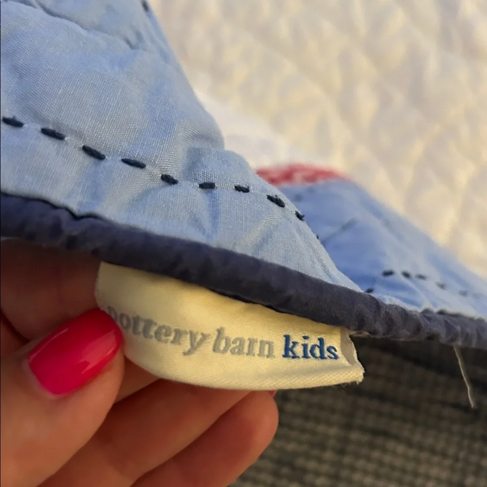 Pottery Barn Kids trucks vehicles construction TWIN QUILT - Picture 5 of 5